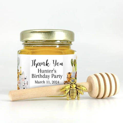Birthday Party Honey Favors - The Honey Jar