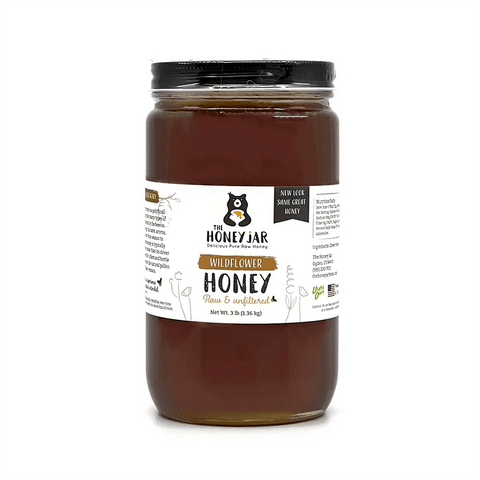 Wildflower Honey - Raw and Unfiltered - The Honey Jar