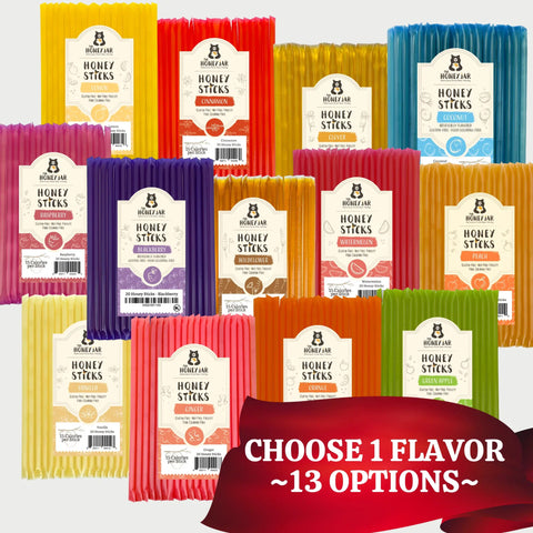 20 - Count Honey Sticks Box of 20 Bags BUNDLE - The Honey Jar -