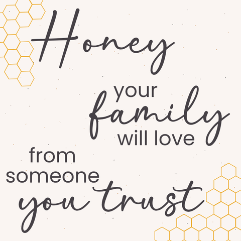 12 oz Honey Sample Pack- Clover, Wildflower, and Orange Blossom - Raw and Unfiltered