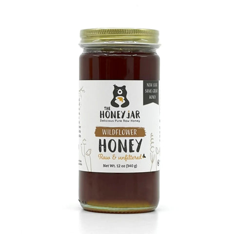 Utah Wildflower Honey - Raw and Unfiltered - 12 oz - The Honey Jar -