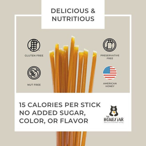 1000 Pack - Clover Honey Sticks - The Honey Jar -