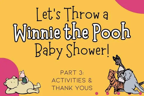 Winnie the Pooh Baby Shower: Games and Activities