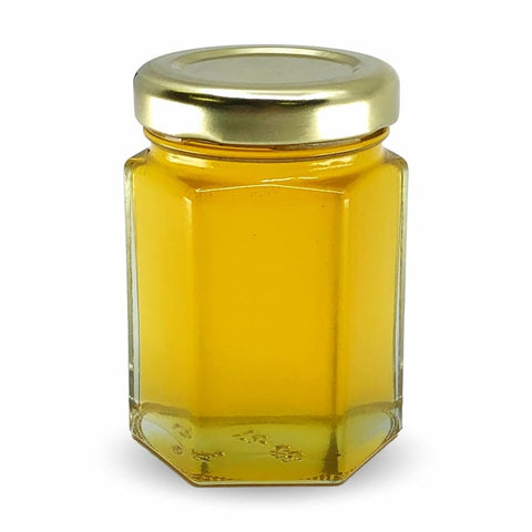 Honeycomb Wedding Bridal Shower Favors - 6 oz Clover Honey - Set of 12