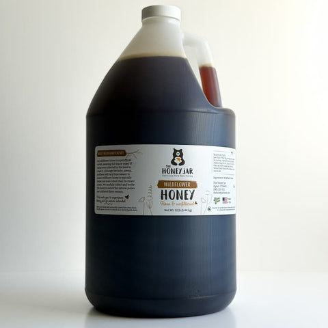 Utah Wildflower Honey - Raw and Unfiltered Bulk - 1 gallon (12lbs)
