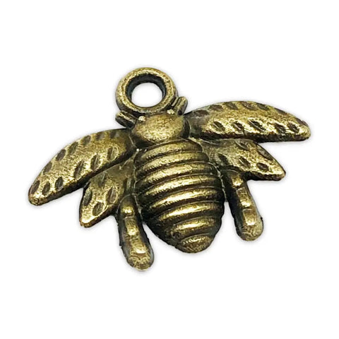 Metal Bee Charms