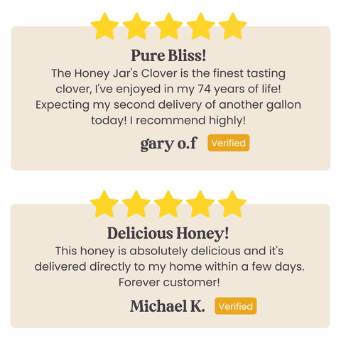 Raw Clover Honey Reviews
