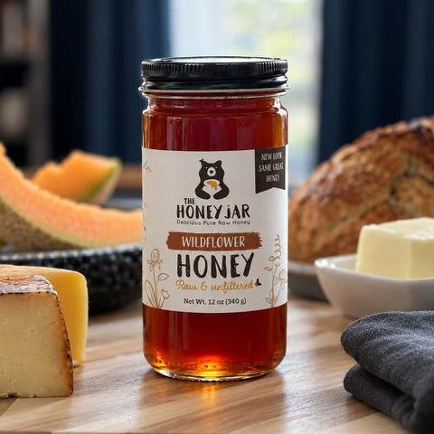 Utah Wildflower Honey - Raw and Unfiltered - 12 oz