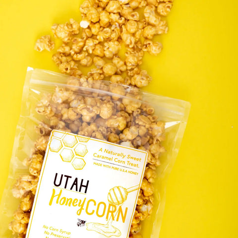 Utah Honey Corn 7.5 oz Resealable Bag - Case Qty