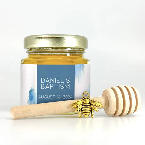 Baptism and Christening Honey Favors