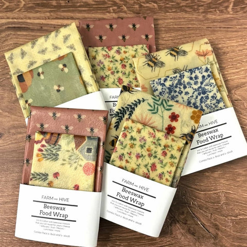 Beeswax Food Wraps - The Honey Jar - 3