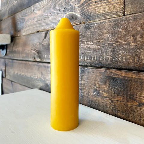 100% Beeswax Candle - Prepper Emergency