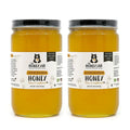 Clover Honey - Raw and Unfiltered Bulk - 1 Quart (3lbs) - The Honey Jar - 