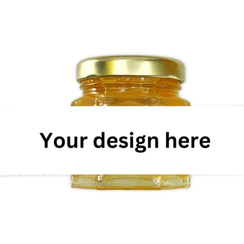 Create Your Own Label - Wedding Shower Party Favor Gifts - 2 oz Clover Honey - Set of 10 - The Honey Jar - 