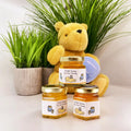 Non - Personalized Winnie the Pooh - Honey Baby Shower Favors - 2 oz Clover Honey - Set of 10 - The Honey Jar - 
