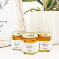 Rose Laurel Theme - Baby Shower Party Favors - 2 oz Clover Honey - Set of 10 - The Honey Jar - 