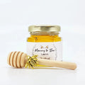 Rose Laurel Theme - Baby Shower Party Favors - 2 oz Clover Honey - Set of 10 - The Honey Jar - 
