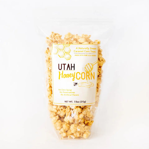 Utah Honey Corn 7.5 oz Resealable Bag - Case Qty