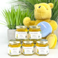 Winnie the Pooh Beehive - Baby Shower Party Favors - 2 oz Clover Honey - Set of 10 - The Honey Jar - 