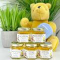 Winnie the Pooh Characters - Baby Shower Party Favors - 2 oz Clover Honey - Set of 10 - The Honey Jar - 