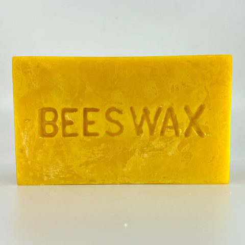 Yellow Filtered Beeswax 1 lb Block - The Honey Jar - 