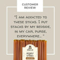 20 Pack - Wildflower Honey Sticks - The Honey Jar - 