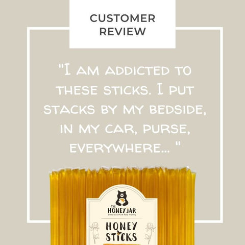 50 Pack - Clover Honey Sticks - The Honey Jar - 