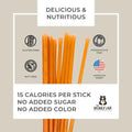 50 Pack - Peach Honey Sticks - The Honey Jar - 