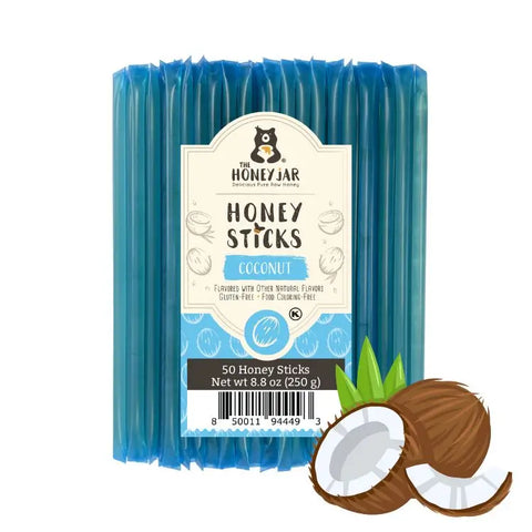 50 Pack - Coconut Honey Sticks