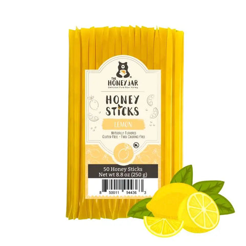 50 Pack - Lemon Honey Sticks