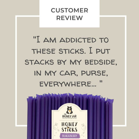 20 Pack - Blackberry Honey Sticks