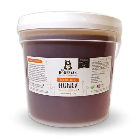 Utah Wildflower Honey - Raw and Unfiltered Bulk - 1 gallon (12lbs)