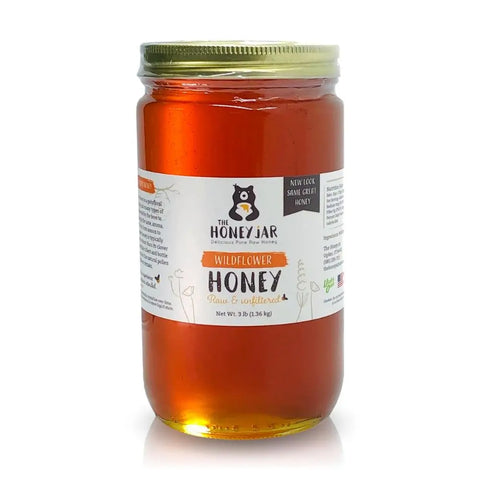 California Wildflower Honey - Raw and Unfiltered Bulk - 1 Quart (3lbs)