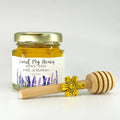Lavender Theme Wedding Bridal Shower Favors - 2 oz Clover Honey - Set of 10 - The Honey Jar - 